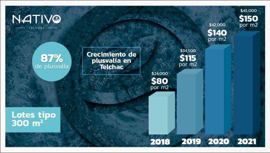 PLUSVALÍA DE TELCHAC EN NATIVO